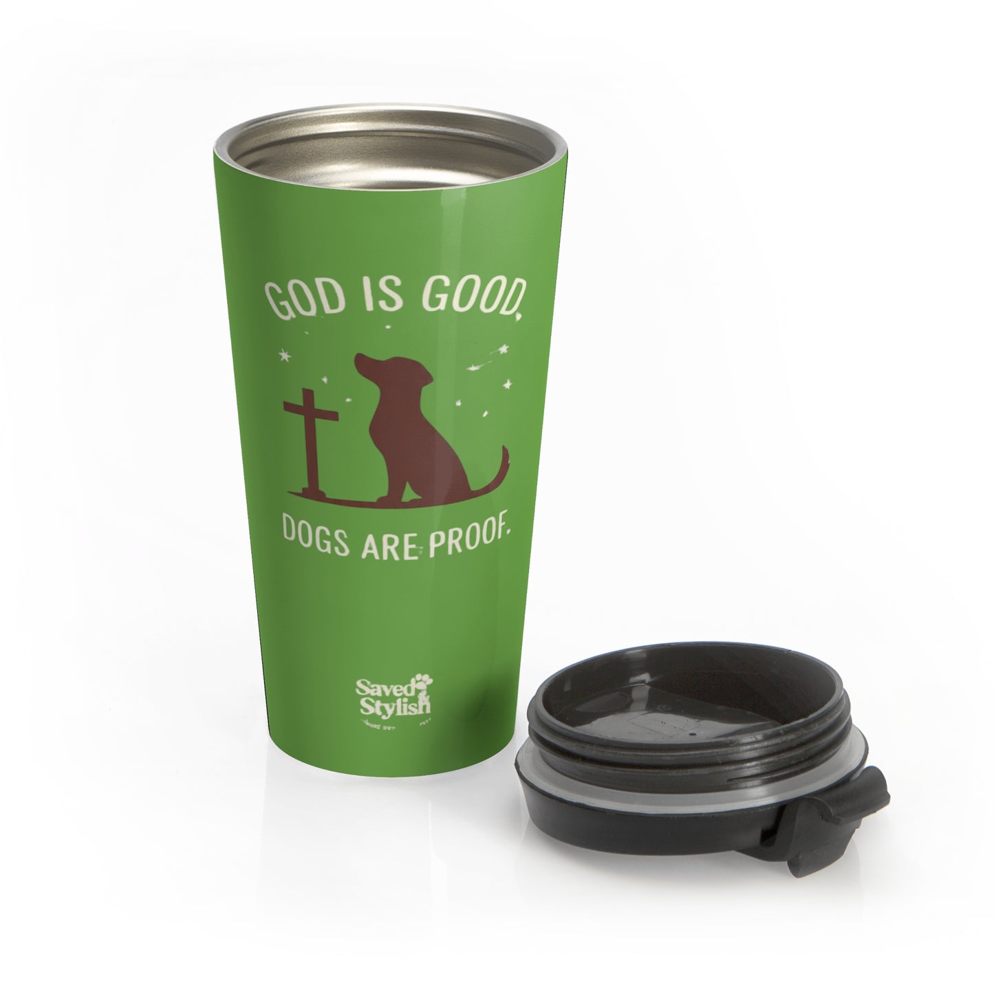 GOD IS GOOD DOGS ARE PROOF/20oz Stainless Stell Tumbler