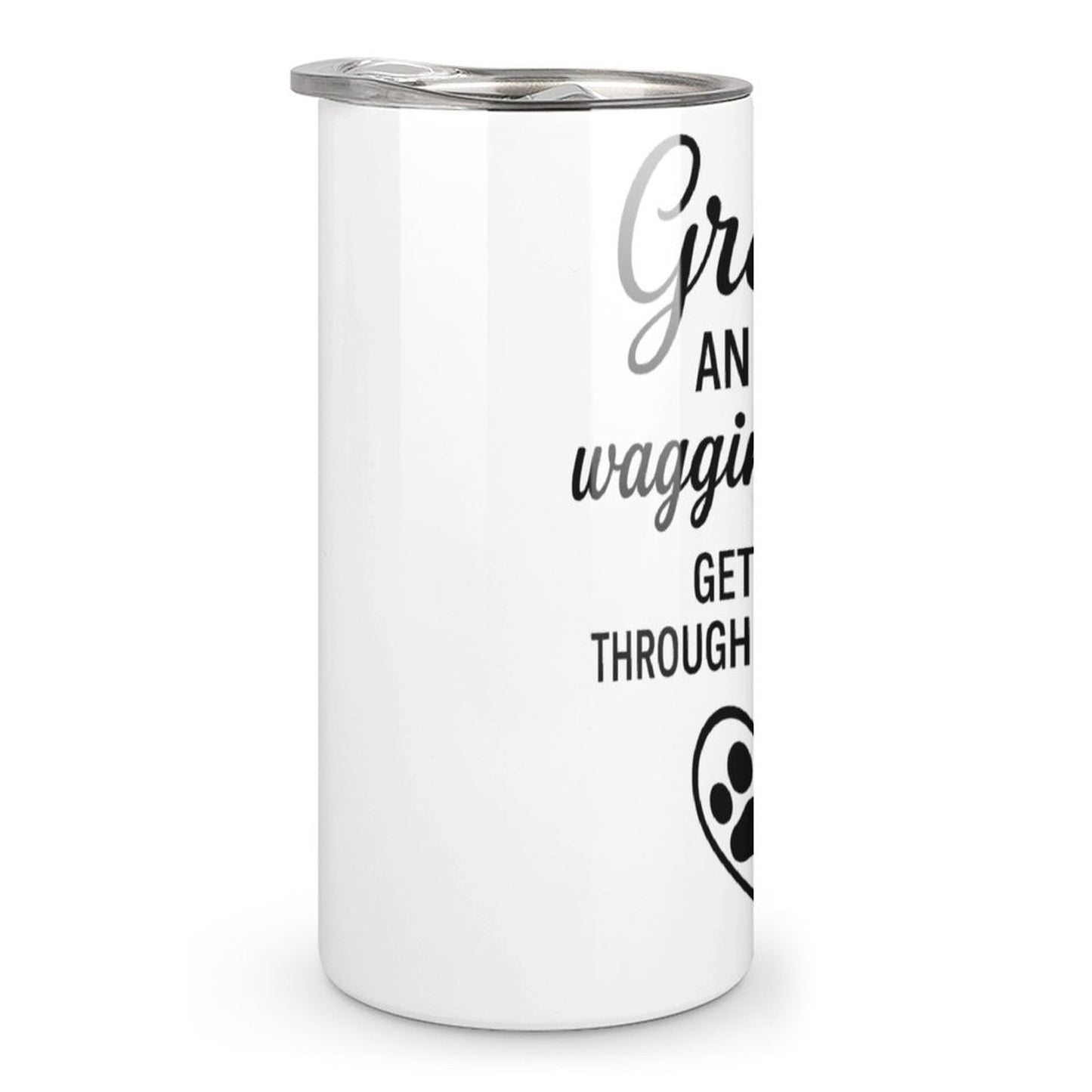 Grace & Wagging Tail- Insulated Drinking Cup
