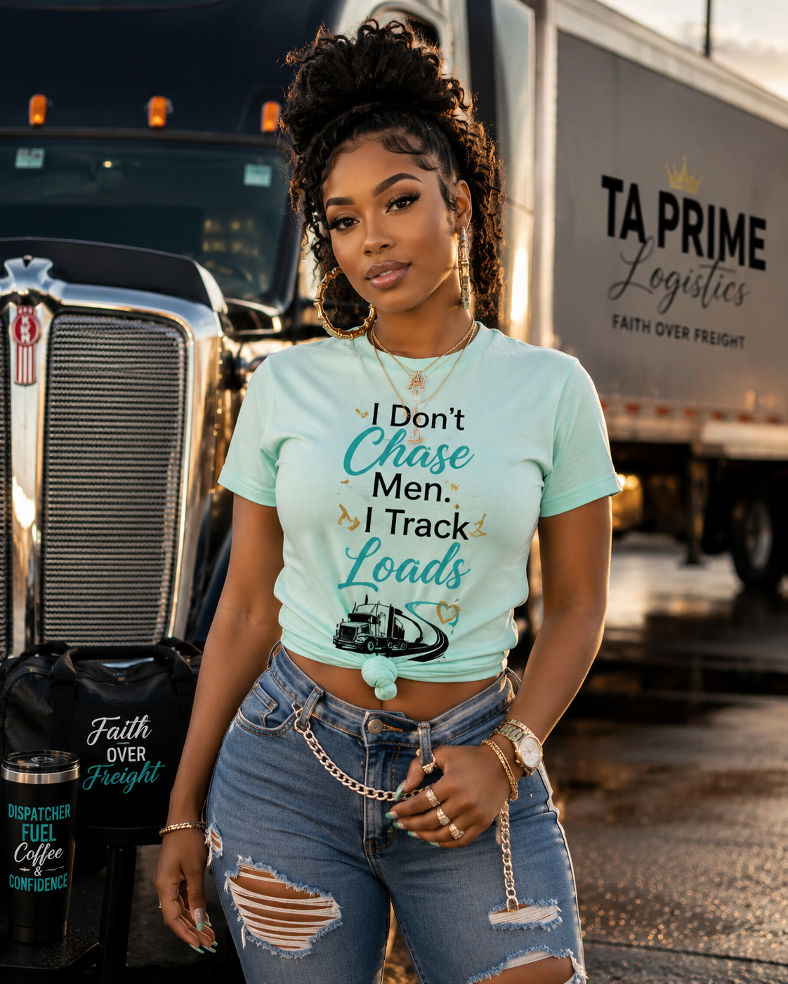 I Dont't Chase Men I Track Loads