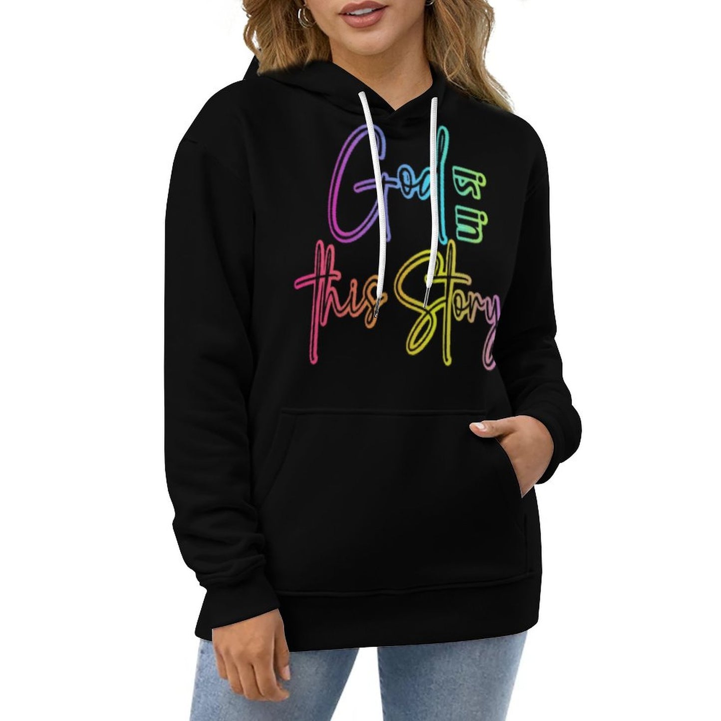 God Wrote This Story Hoodie- Healing Era Collection/Christian Faith Apparel.