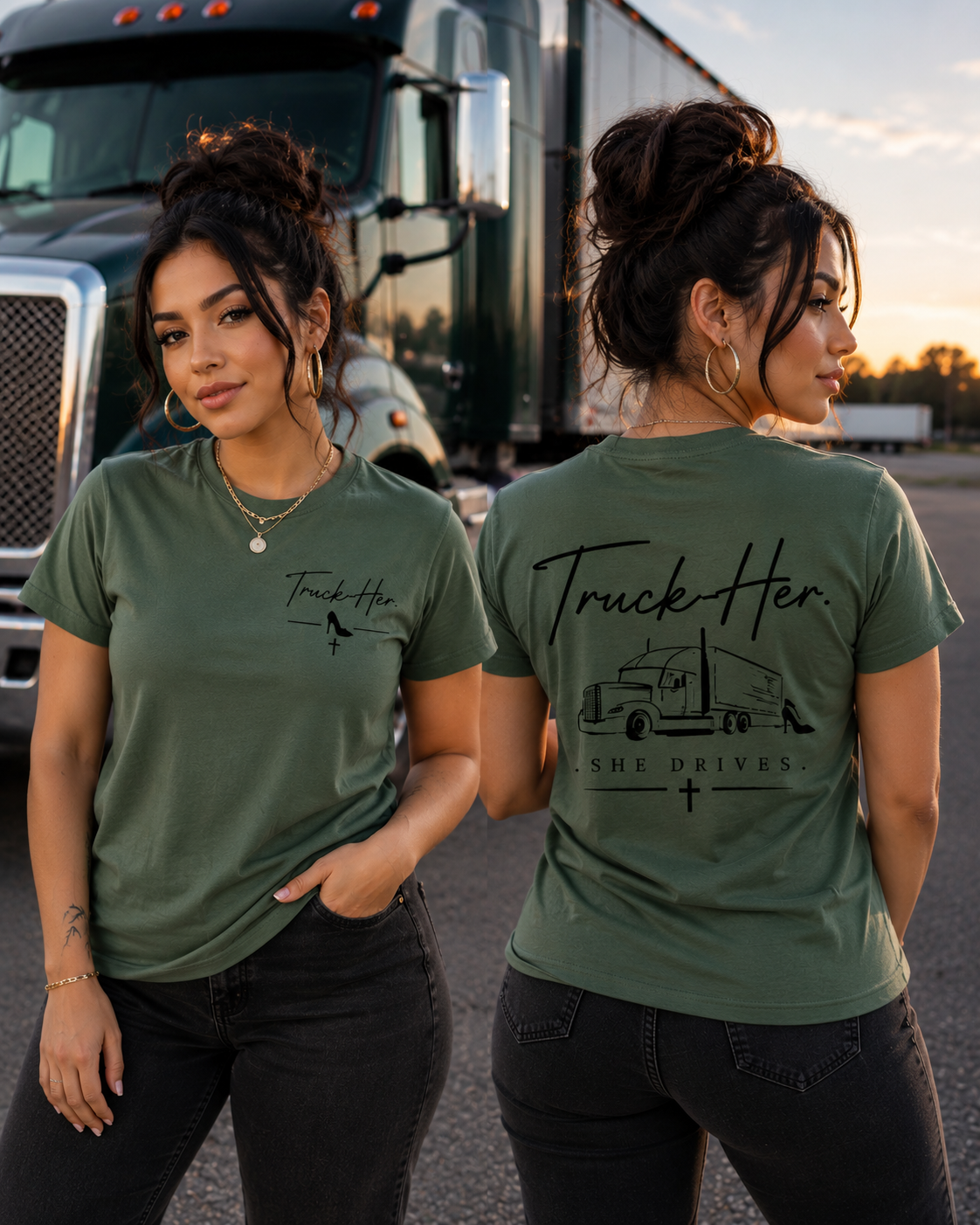 Truck-Her Faith Tee