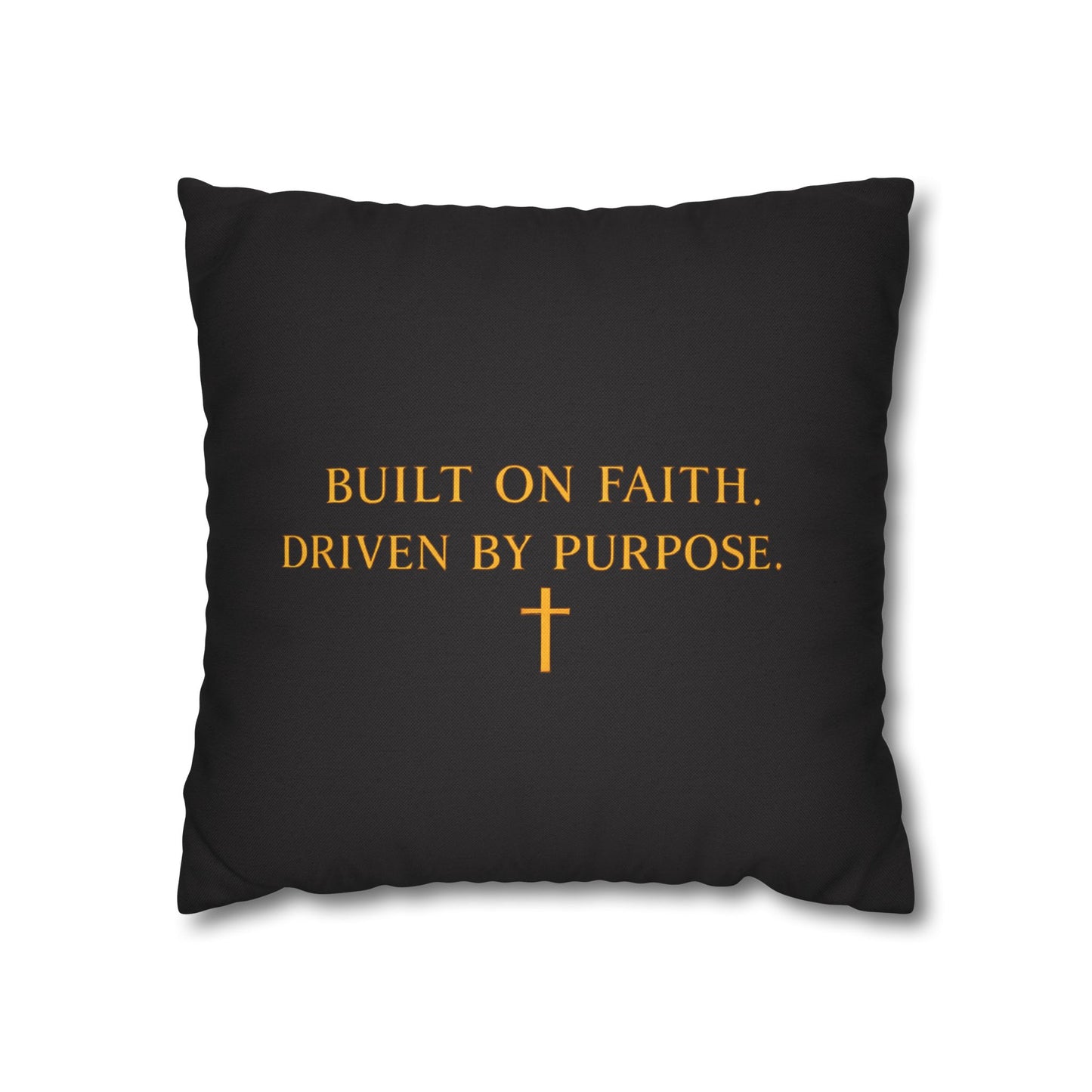 He Hauls Freight I Carry Faith Pillow Cover