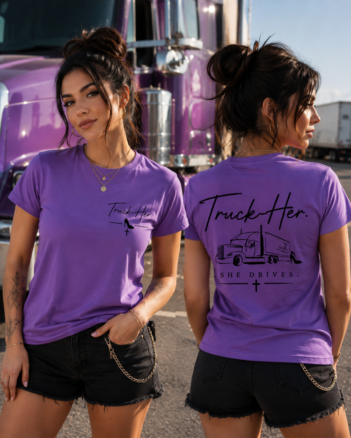 Truck-Her Faith Tee
