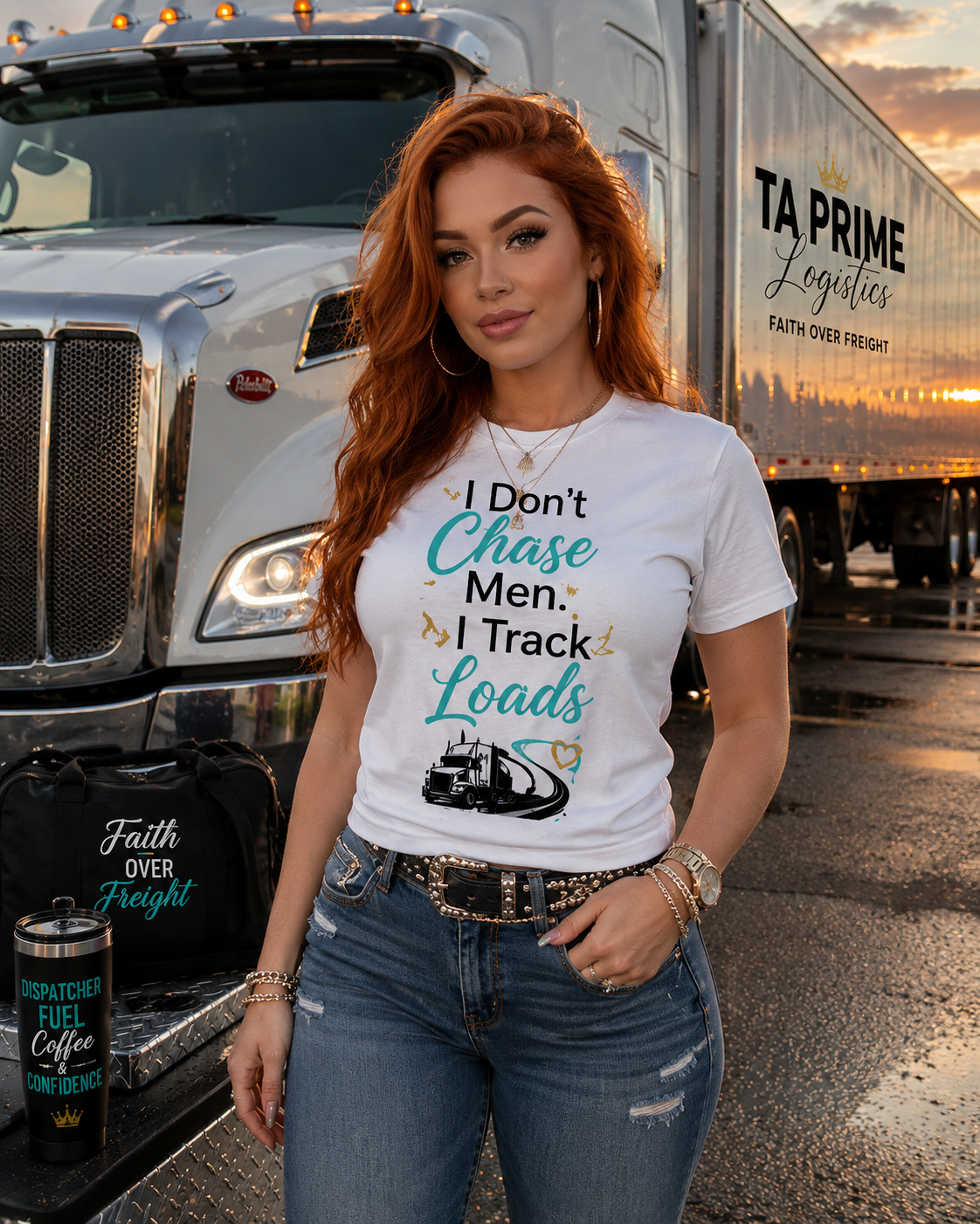 I Dont't Chase Men I Track Loads