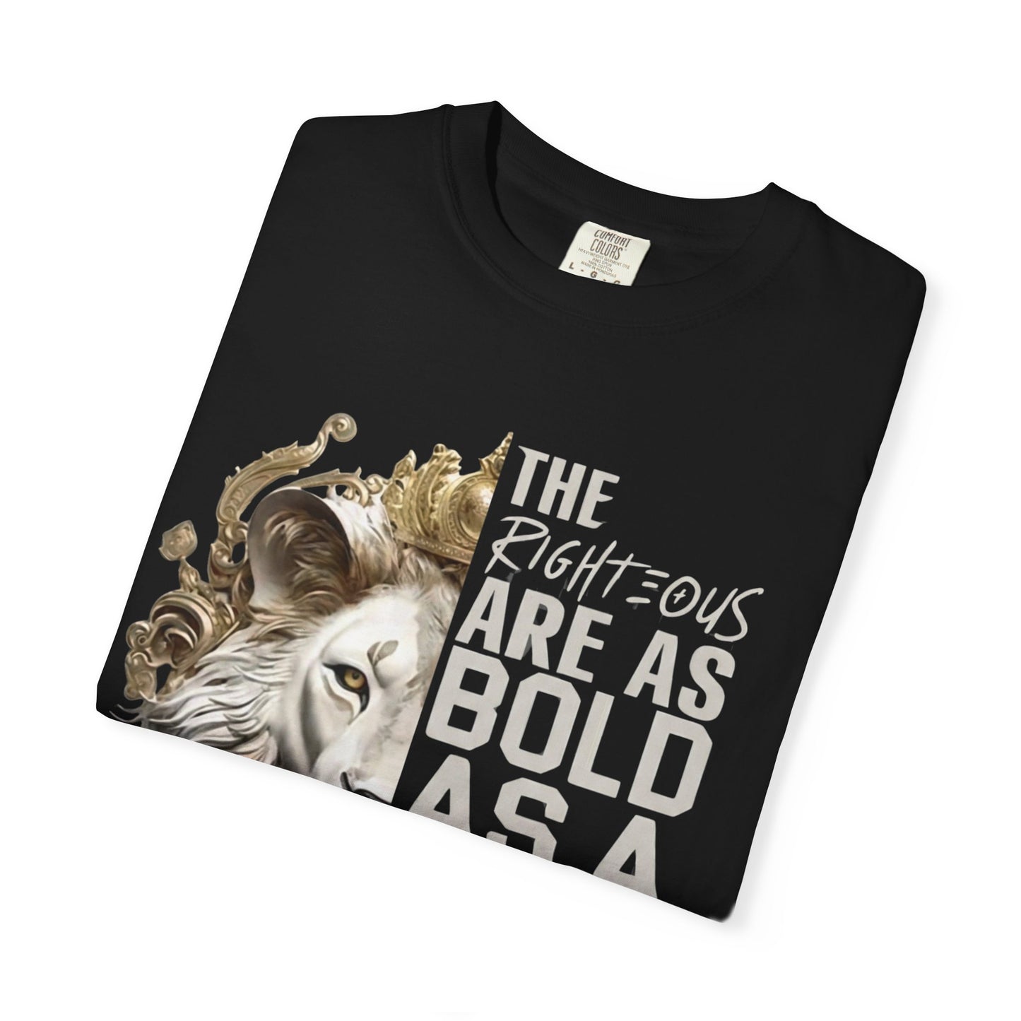 Bold As A Lion Christian Men's T-shirt