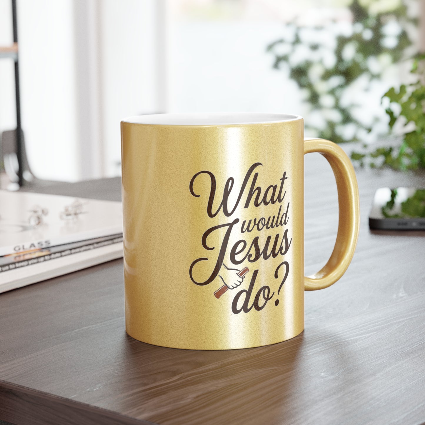 WWJD? Probably Flip Tables Christian Mug