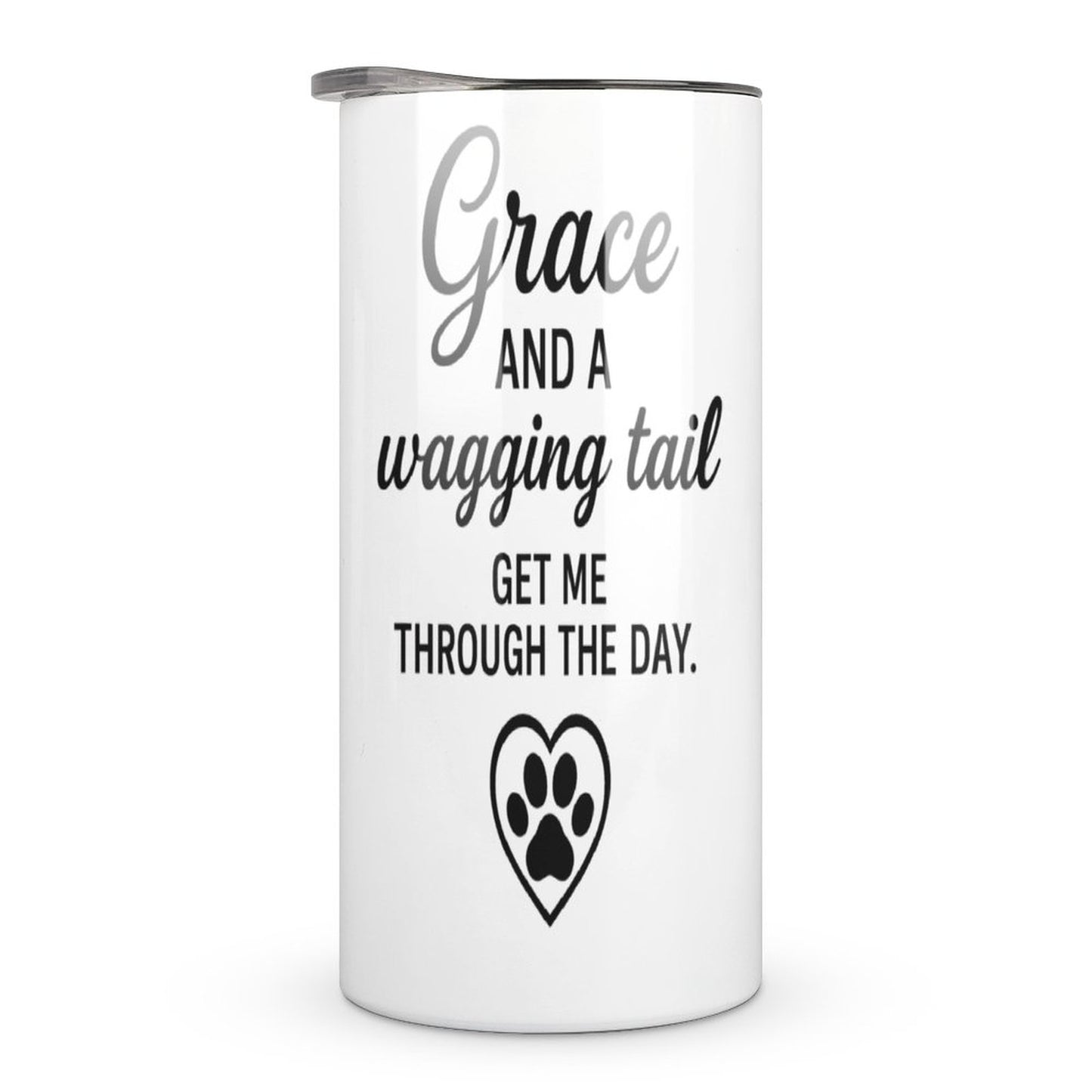Grace & Wagging Tail- Insulated Drinking Cup