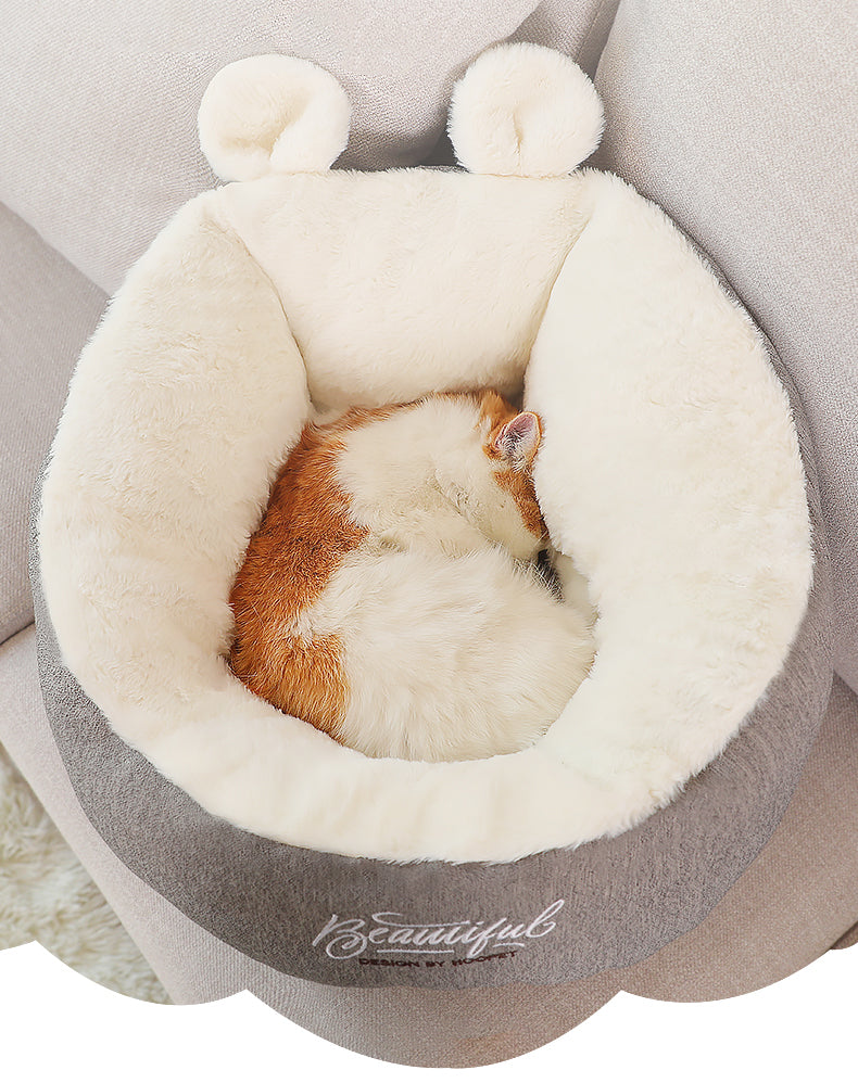 Cozy Warming Pet Bed-Soft Sleeping Bag for Dogs & Cats