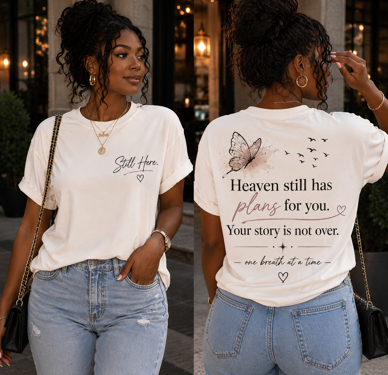 Still Here – Inspirational Mental Health Awareness Tee