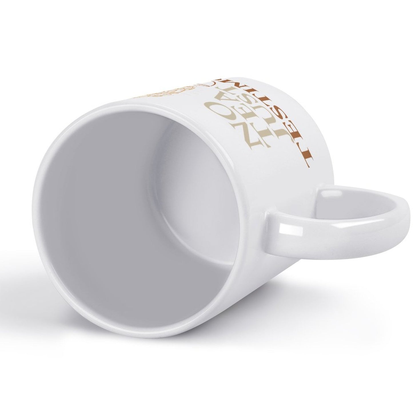 No Tea Just Testimony Coffee Cup-11oz