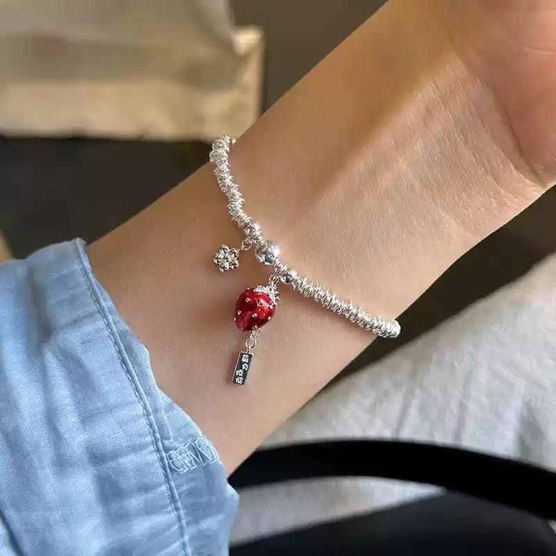 Blessings Ladybug Charm Bracelet