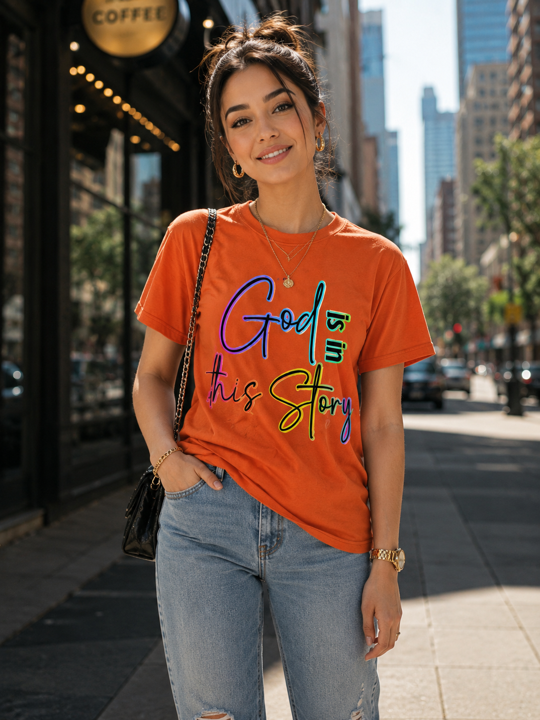 God Is In This Story Christian T-Shirt