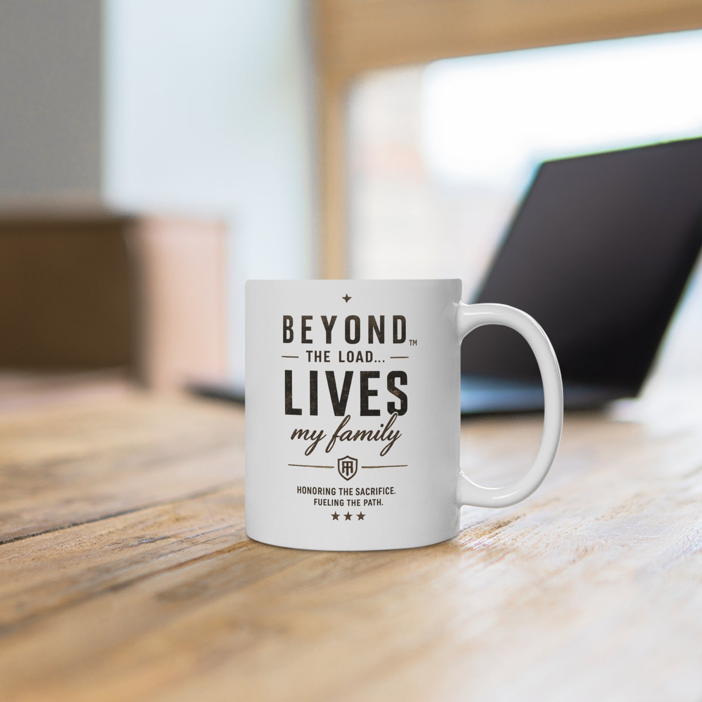Beyond The Load-Lives My Family Mug