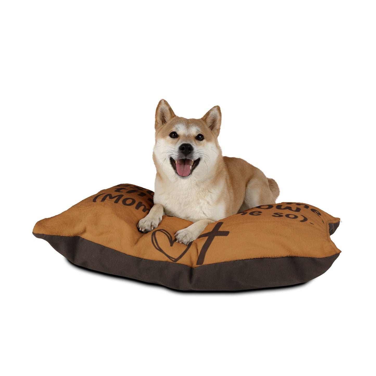 Jesus Loves This I Know ( Mom Tells Me So) Dog Pet Bed