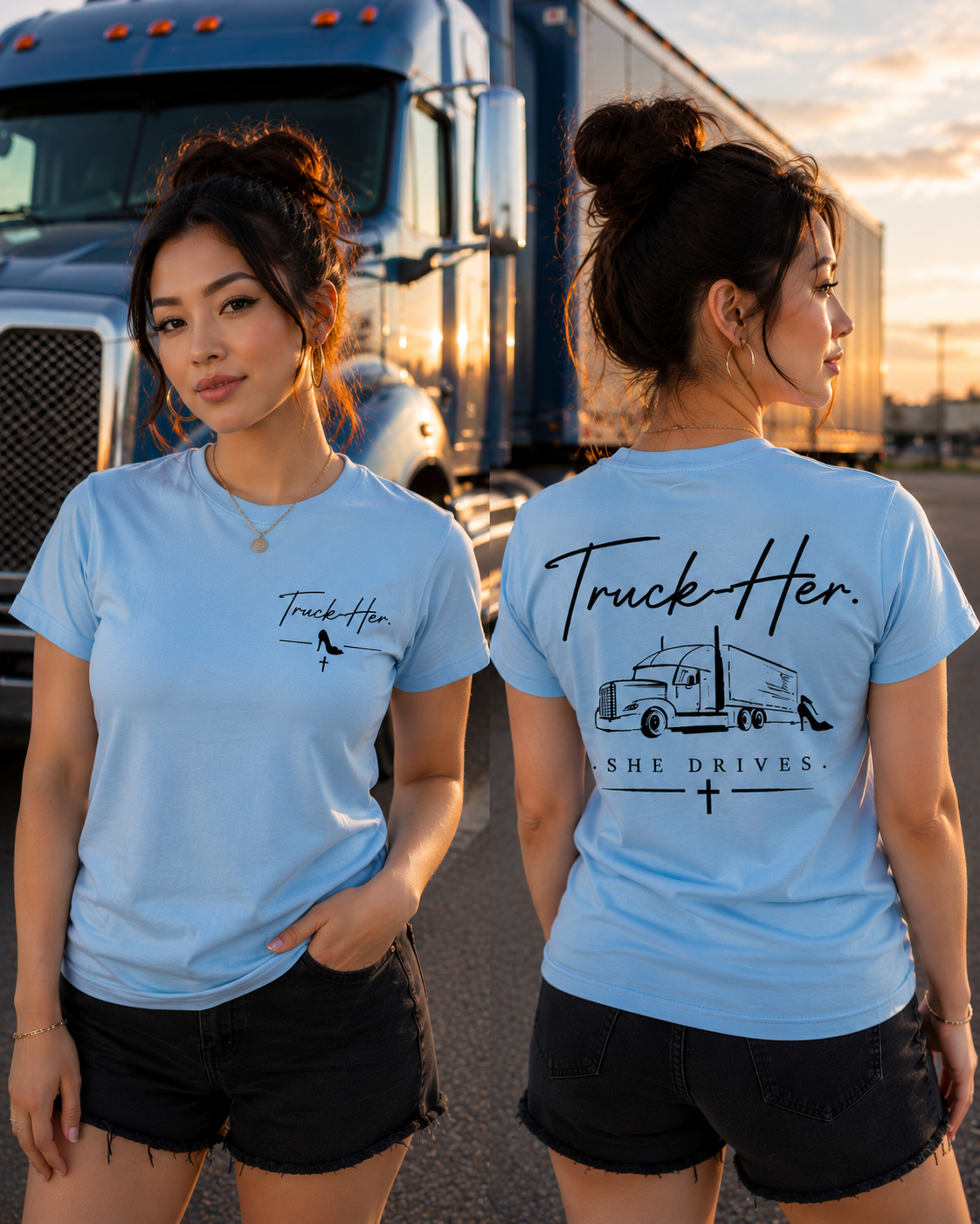 Truck-Her Faith Tee