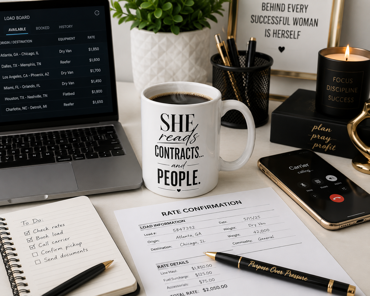 She Reads Contracts & People Coffee Mug
