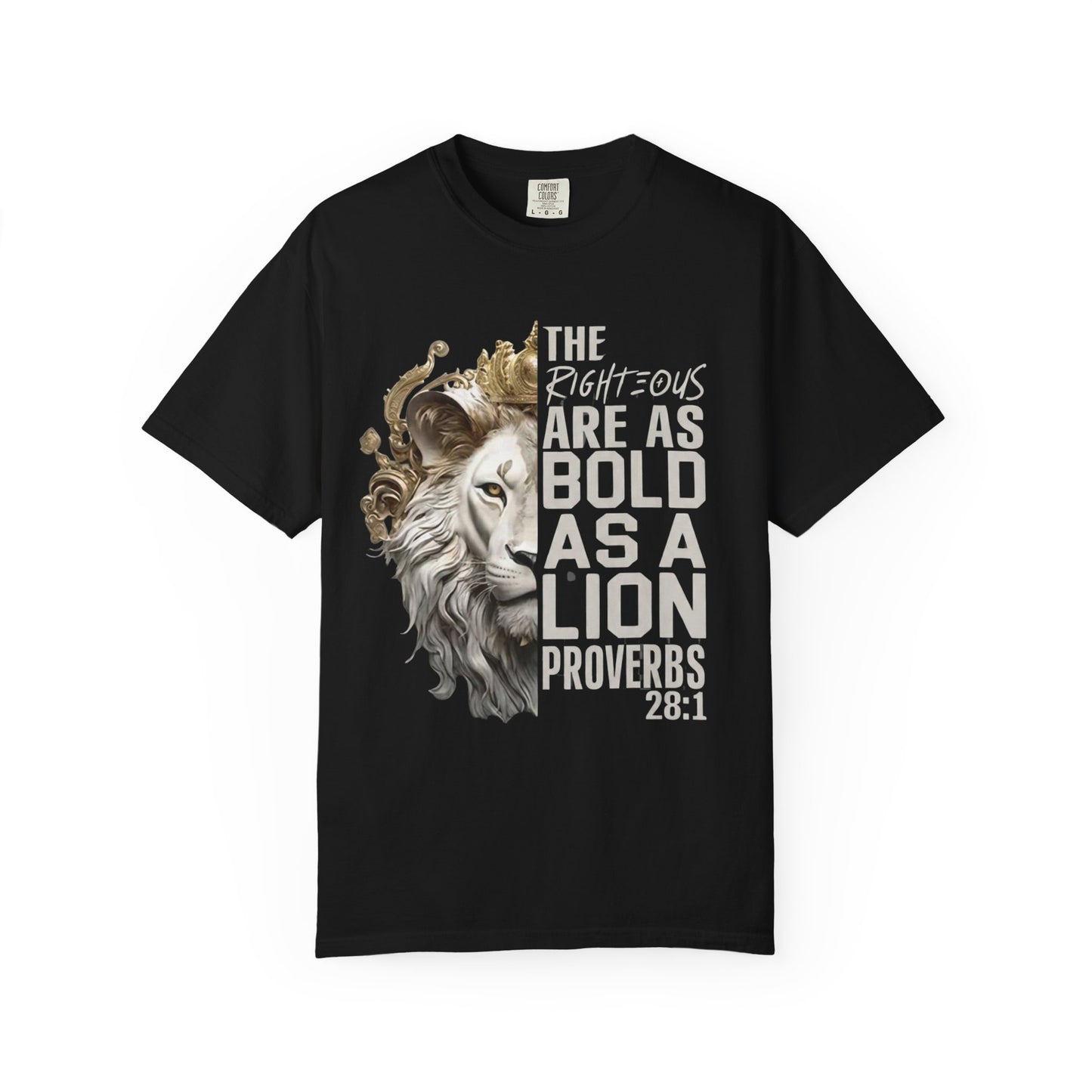 Bold As A Lion Christian Men's T-shirt