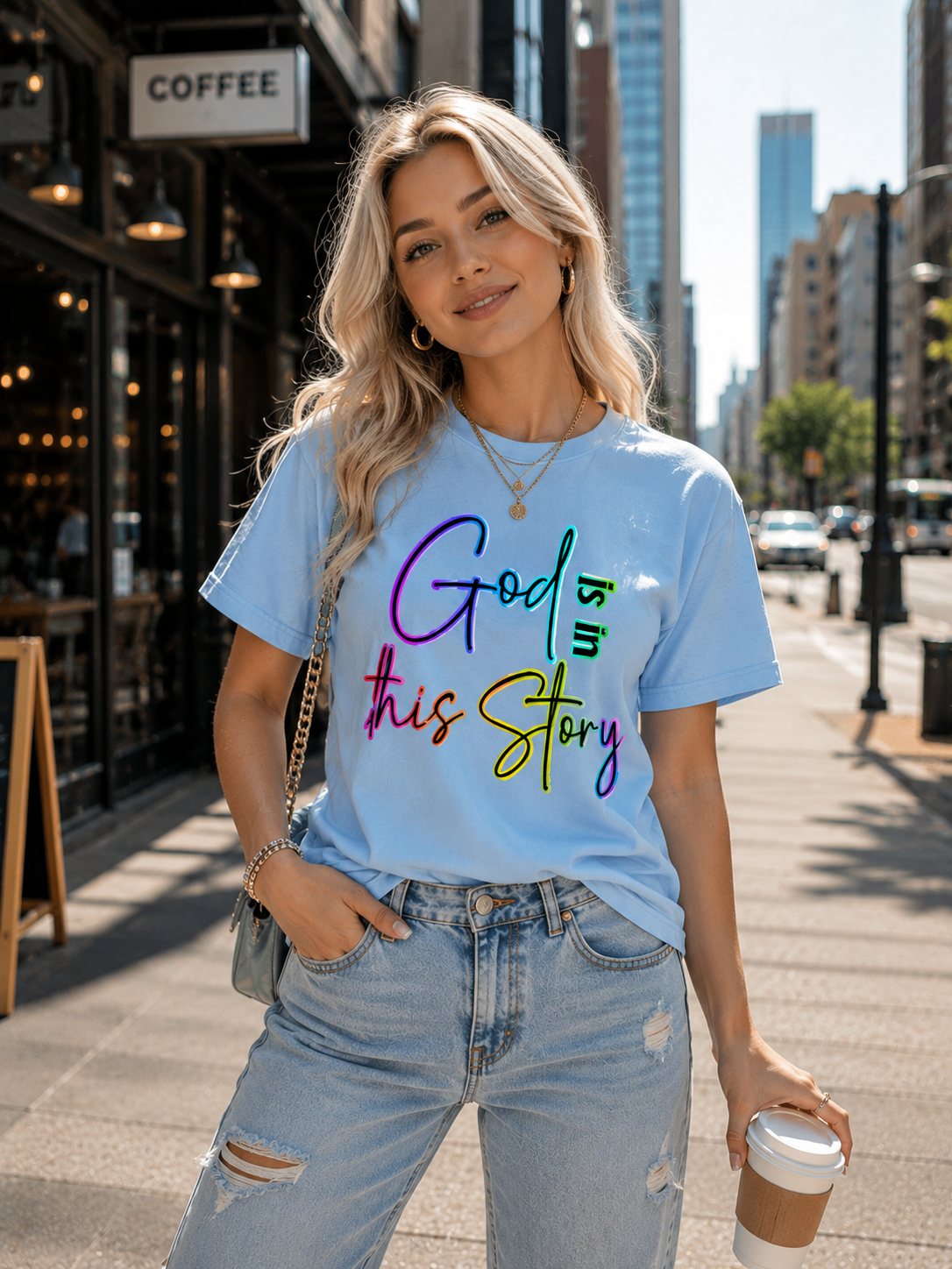 God Is In This Story Christian T-Shirt