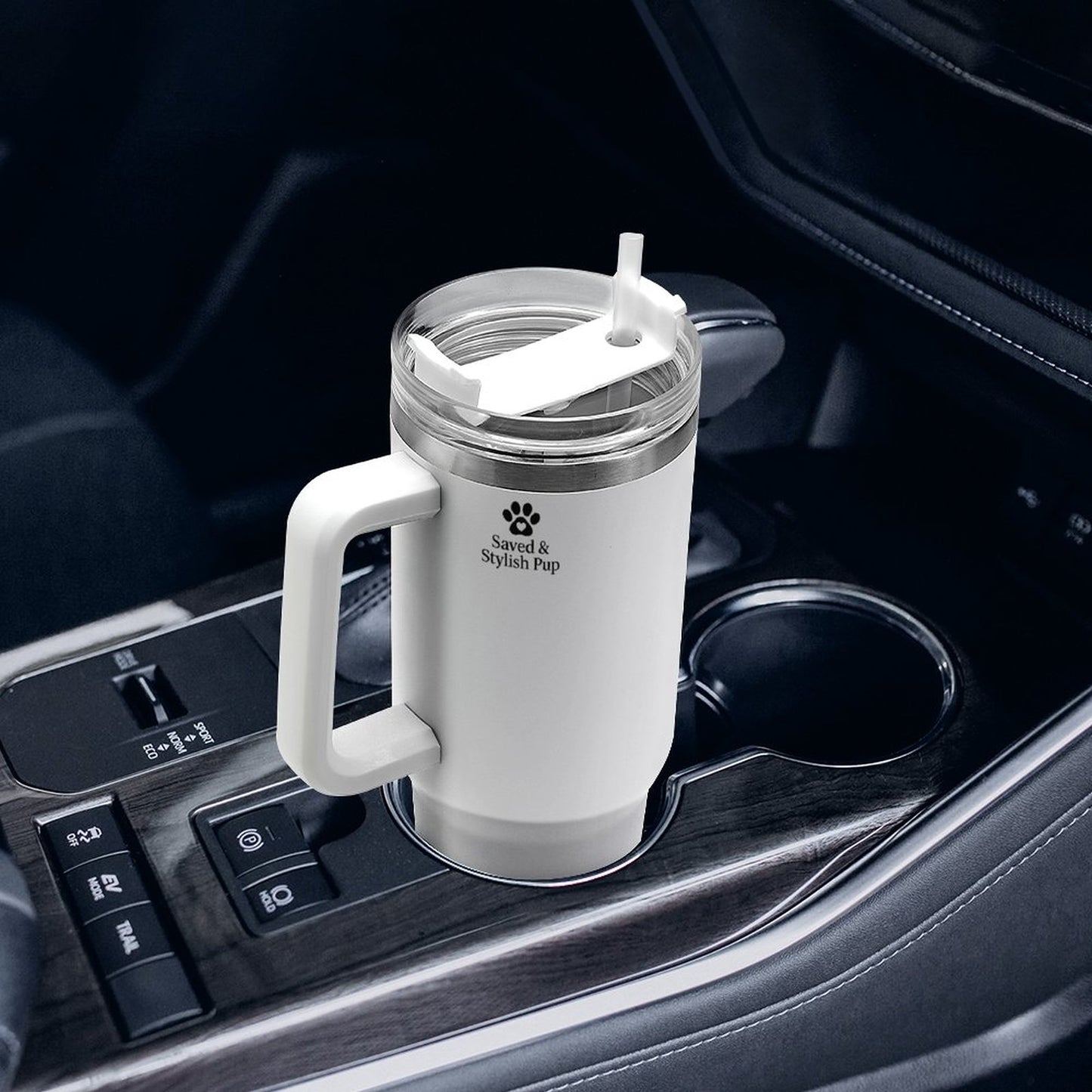 Grace & A Wagging Tail Get Thru The Day-40oz Tumbler
