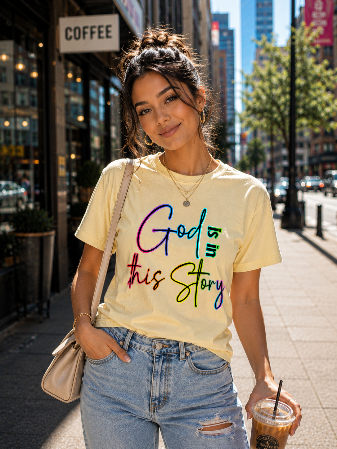 God Is In This Story Christian T-Shirt