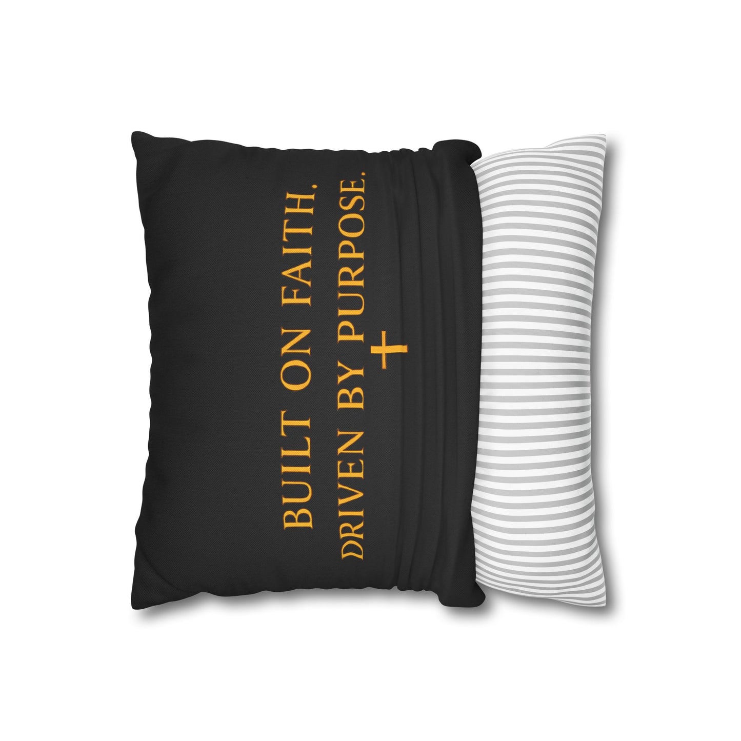 The Road Calls Him, Home Calls Me Pillow Cover