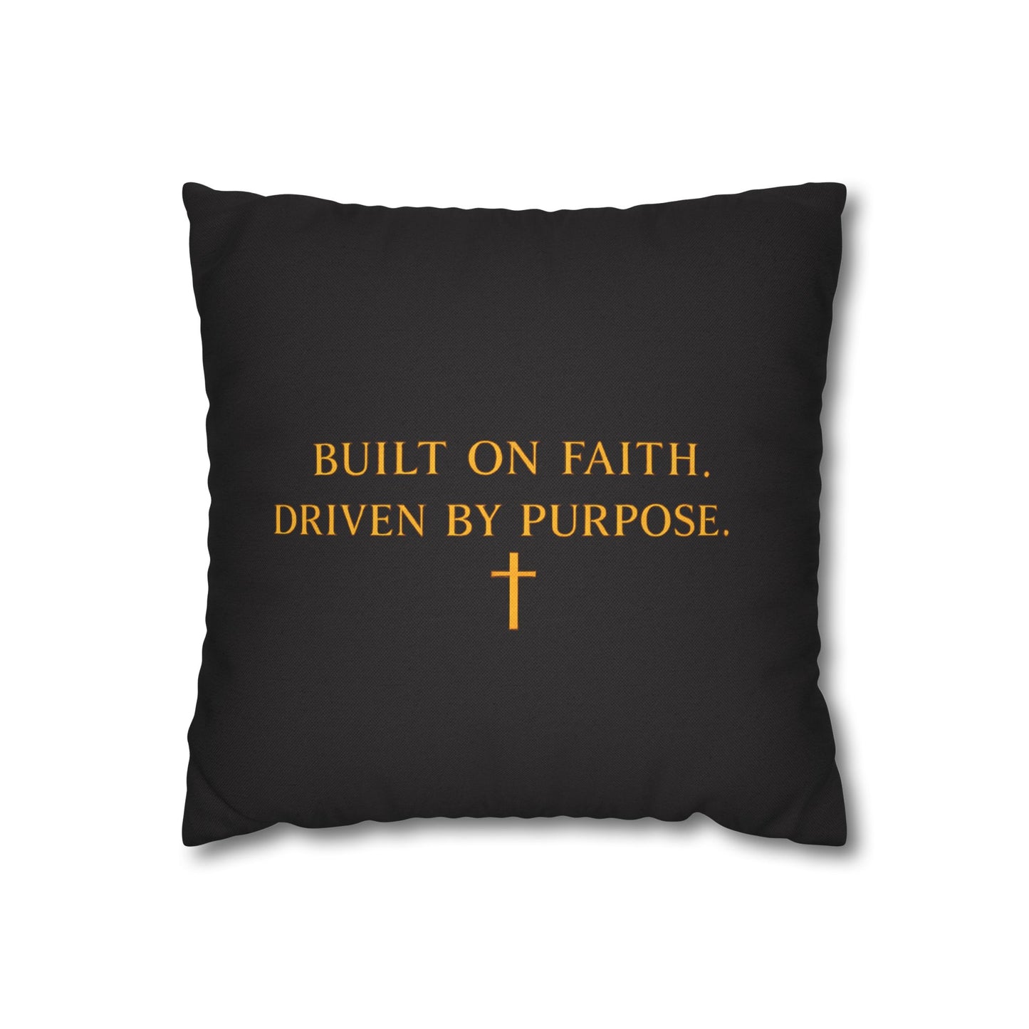 He Hauls Freight I Carry Faith Pillow Cover