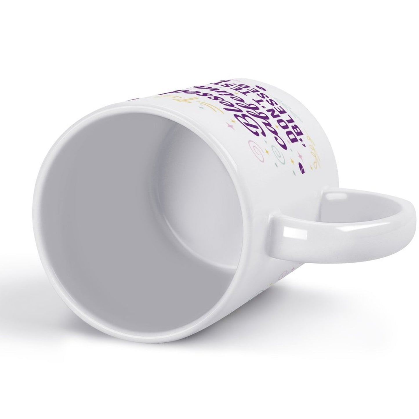 Blessed & Caffeinated- Don't Test the Blessed Part/11oz Ceramic Mug