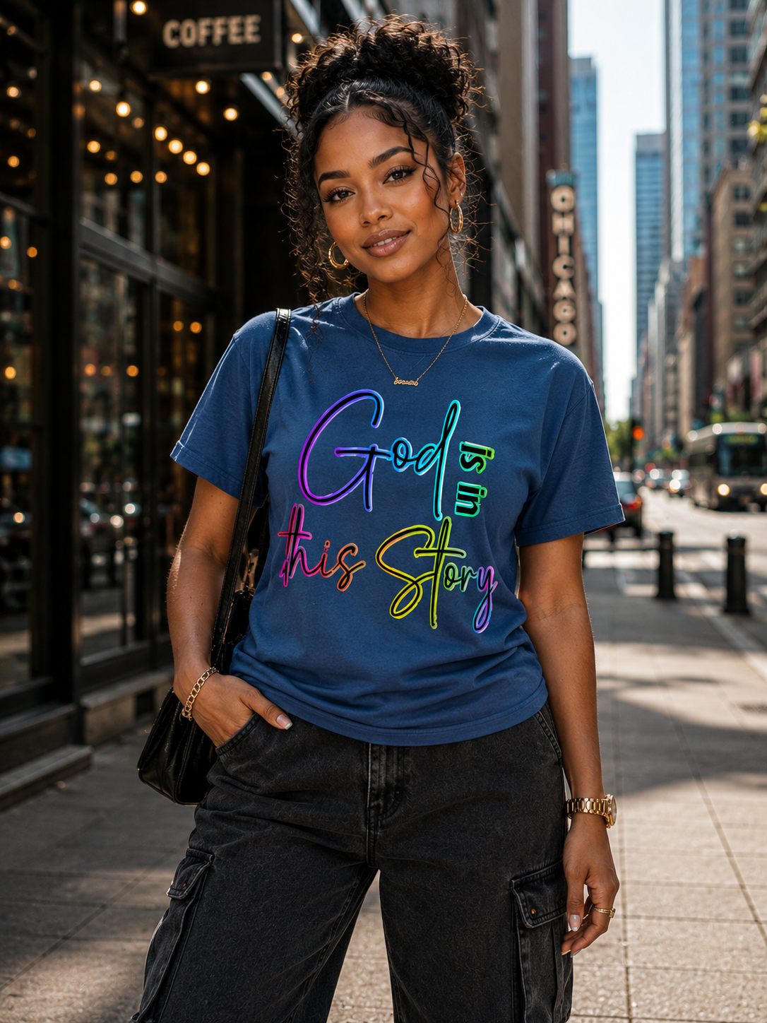 God Is In This Story Christian T-Shirt