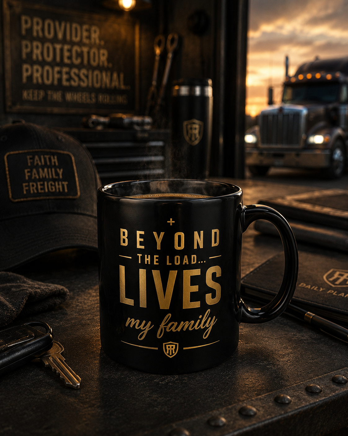 Beyond The Load-Lives My Family Mug