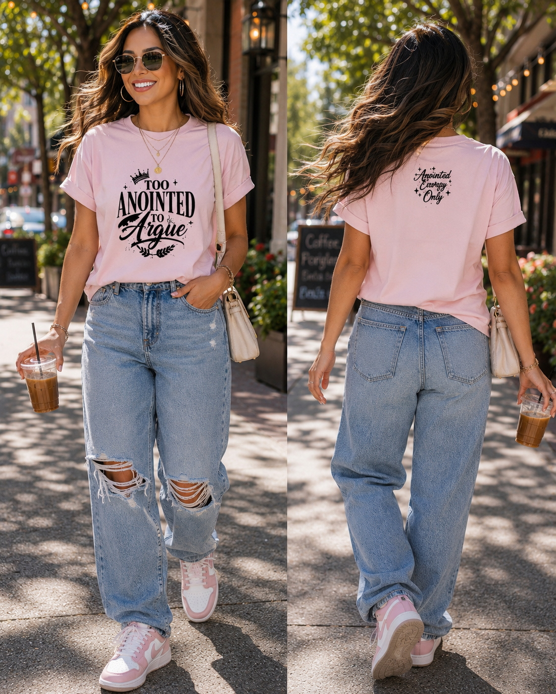 Too Anointed To Argue- Faith Graphic Tee