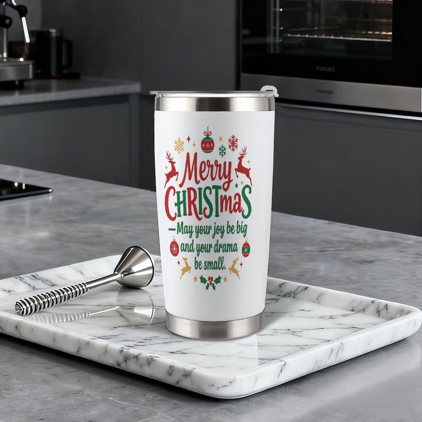 Merry Christmas Christan Faith - Tumbler 20oz