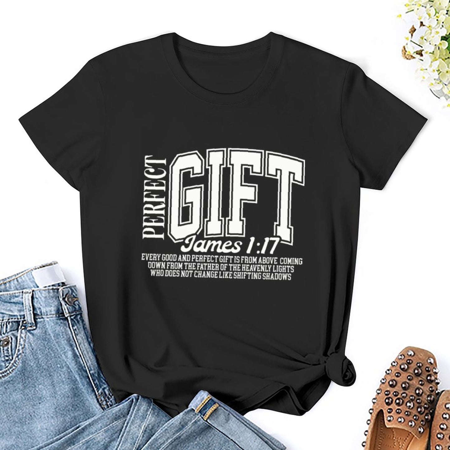 Perfect Gift James 1:17 T-Shirt.